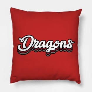 Dragons - Minnesota State University Moorhead Pillow