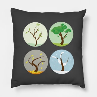 Four seasons Pillow