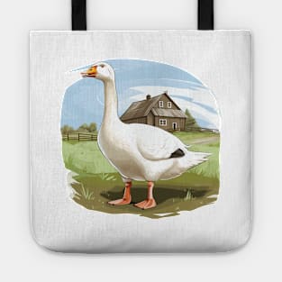 White Goose Tote