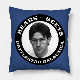 BEARS. BEETS. BATTLESTAR GALACTICA Pillow