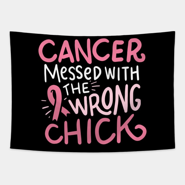 Cancer messed with the wrong chick Tapestry by nordishland