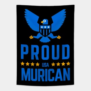 Proud American - Murica Merica USA Patriot Tapestry