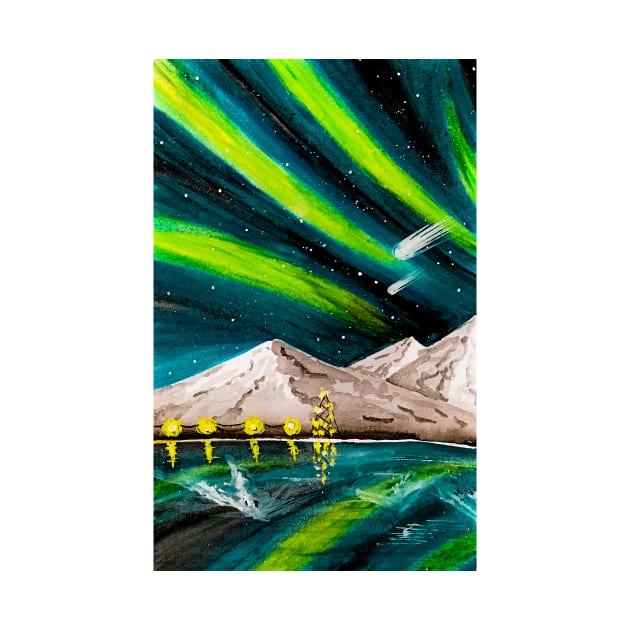 Aurora - Northern Lights by Canvases-lenses