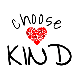 Choose Kind Shirt Anti-Bullying Heart T-shirt T-Shirt