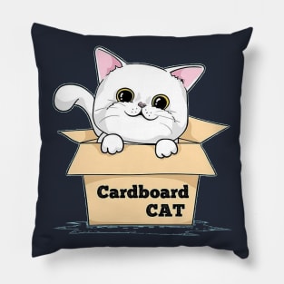 cardboard little cat Pillow