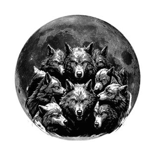 The wolves and the moon T-Shirt