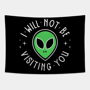 Alien Introvert Tapestry