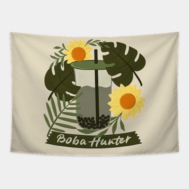 boba hunter Tapestry by Karyavna