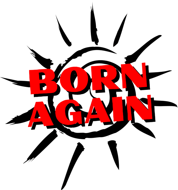 Born Again | Christian Saying Kids T-Shirt by All Things Gospel