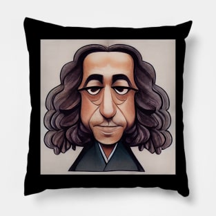 Baruch Spinoza | Comics Style Pillow