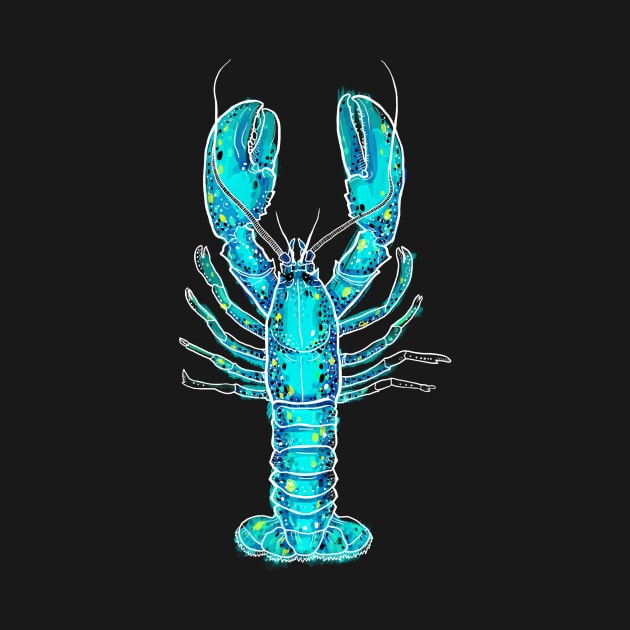 Blue lobster by ewdondoxja