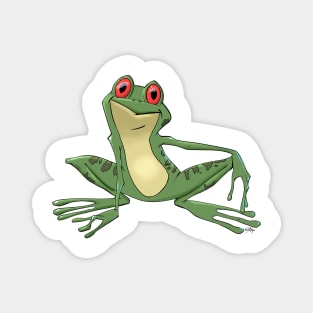 chillin frog Magnet