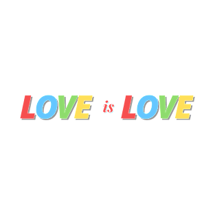 Love is Love - Lgbt Tee Design T-Shirt