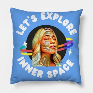 Let's Explore INNER Space Pillow