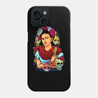 "LA MAESTRA"  Art by Rolo Ledesma Phone Case