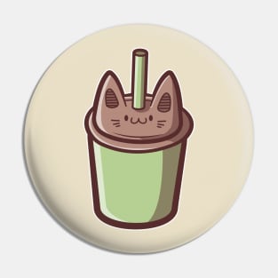 cat boba Pin