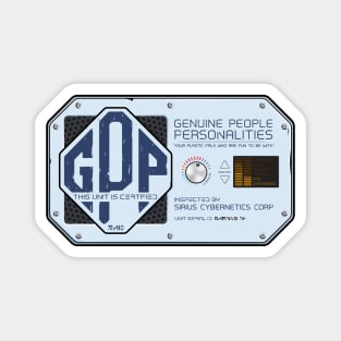 GPP Genuine People Personalities Magnet