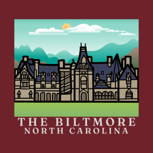 Asheville North Carolina, Biltmore Estate, Mountains, Garden T-Shirt