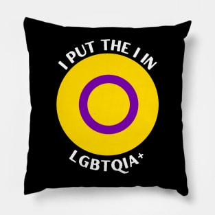 Intersex Pride Identity LGBTQIA Pillow
