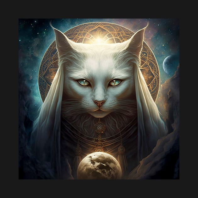 Cosmic Powers of the Cat, God of the Universe by LoudlyUnique