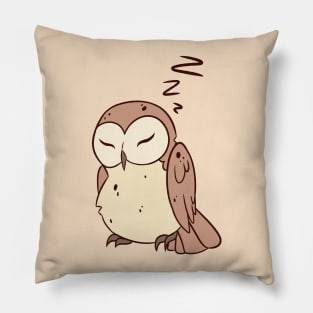 Sleepy Owl Pillow