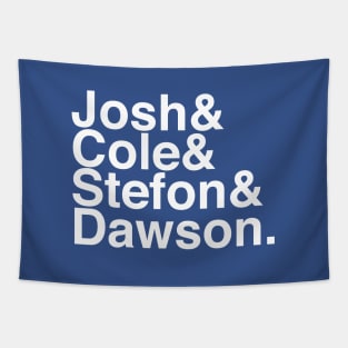 Josh & Cole & Stefon & Dawson Tapestry