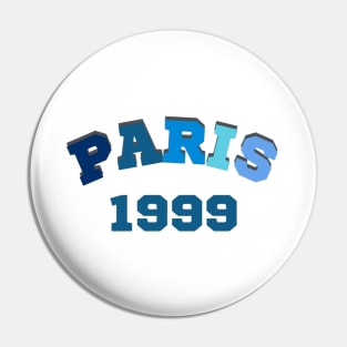 Paris 1999 Pin