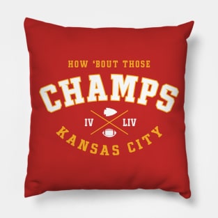 How 'bout those champs! Pillow