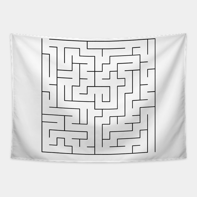 Maze Tapestry by JunniePL