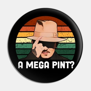 A Mega Pint Johnny Depp Pin