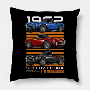 Classic Shelby Cobra Car Pillow