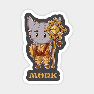 Monk Cat Magnet