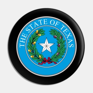 Seal of Texas Pin