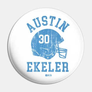 Austin Ekeler Los Angeles C Helmet Font Pin