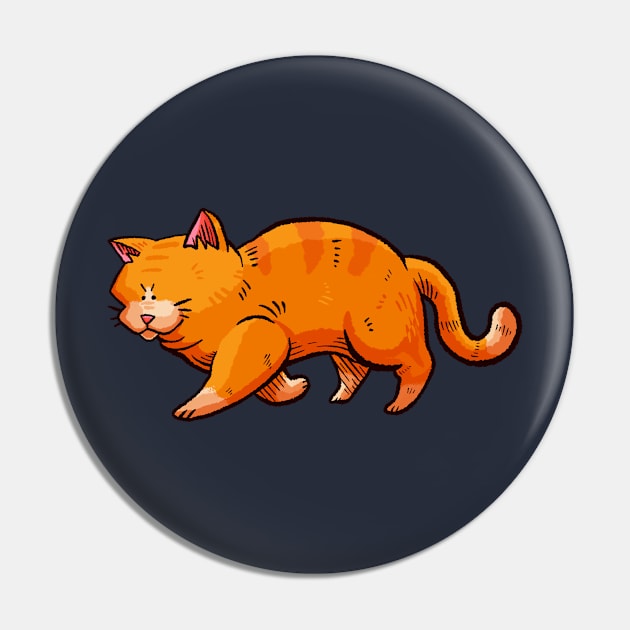 Just a Rude Cat Pin by CodeNameJaz