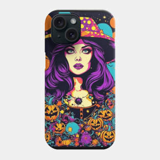 Halloween Pumpkin Girl Spooky Costume Phone Case