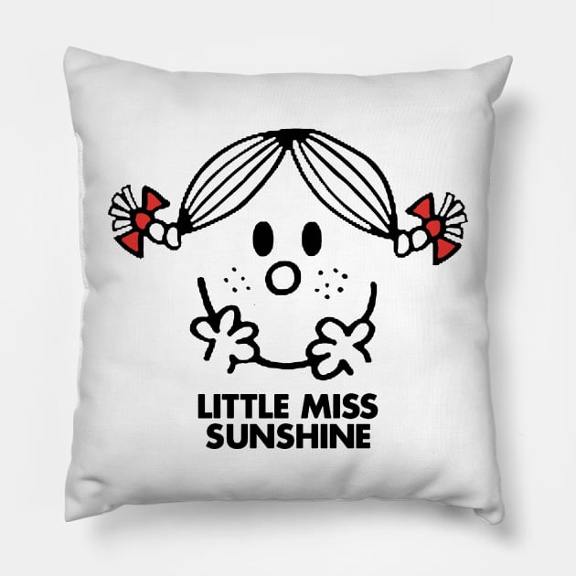 little miss sundhine Pillow by zeniboo