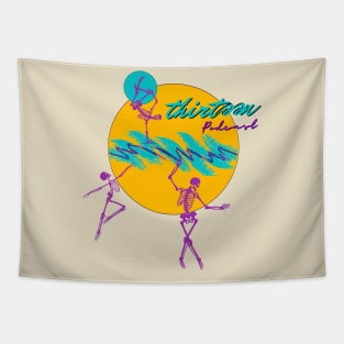 Retro Thirteen Tapestry