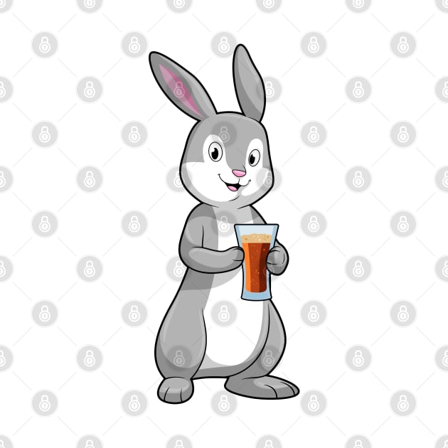 Rabbit with Drink by Markus Schnabel