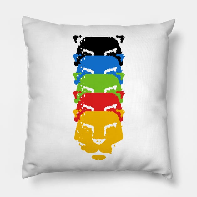 The Voltron Spectrum Pillow by Vitalitee
