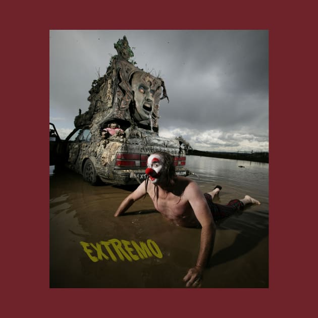 EXTREMO THE CLOWN by SCOT CAMPBELL DESIGNS