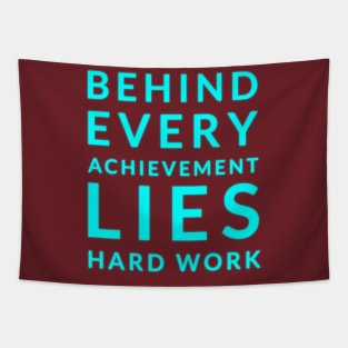 Hard Work: The Foundation of Achievement Tapestry