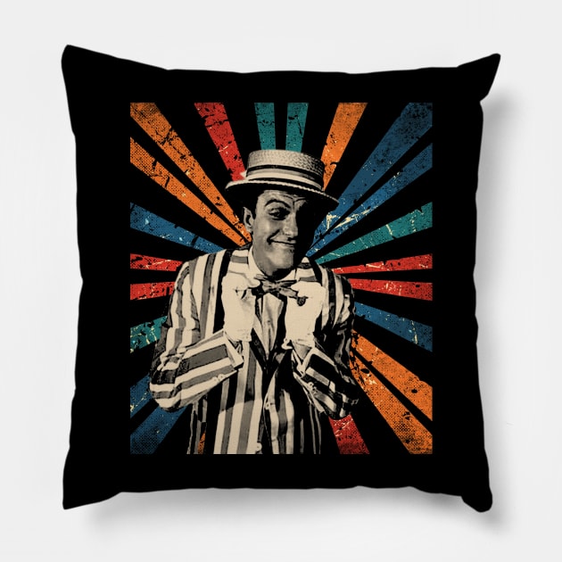 sketc vintage dick-van dyke-marypoppins Pillow by ArmandoApparel