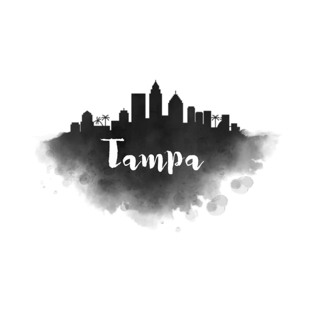 Tampa watercolor by kursatunsal