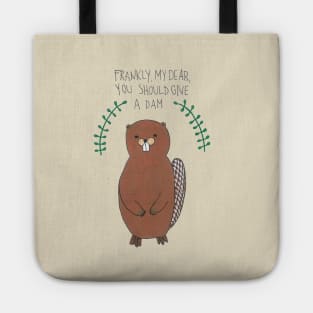 Movie Buff Beaver Tote