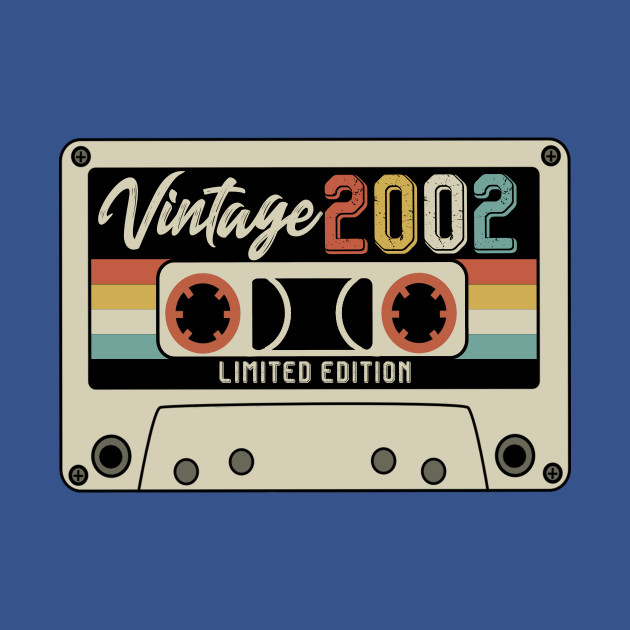 Discover Vintage 2002 - Limited Edition - Vintage Style - Vintage 2002 - T-Shirt
