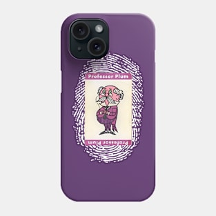 Professor Plum from the Clue Board Game Phone Case