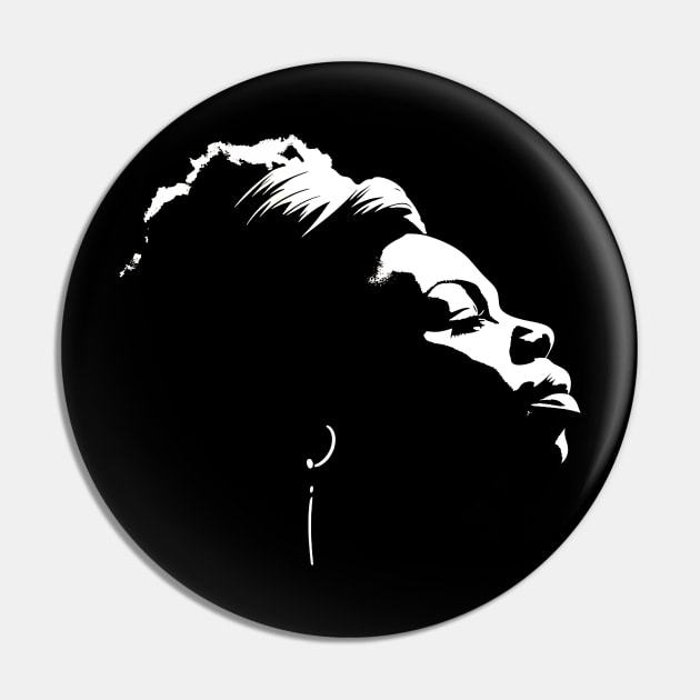 Nina Simone Pin by UrbanLifeApparel