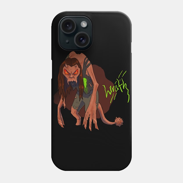 Wrath Phone Case by Perezart99