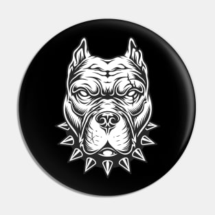 face pitbull dog Pin